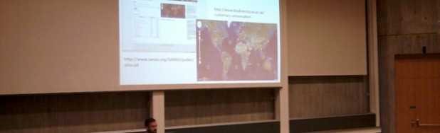 Shonil Baghwat during his guest lecture at Zurich University.